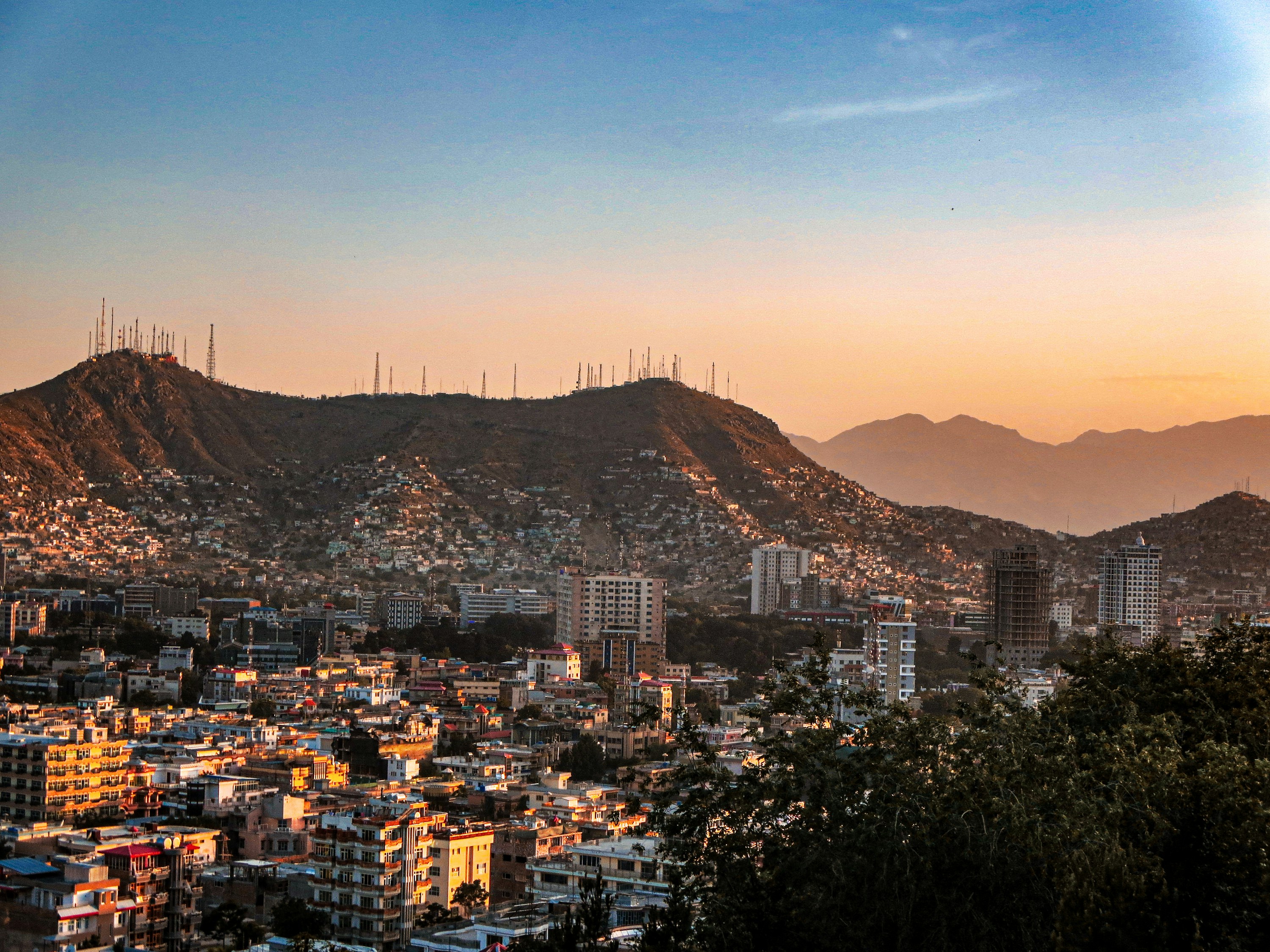 Kabul city view