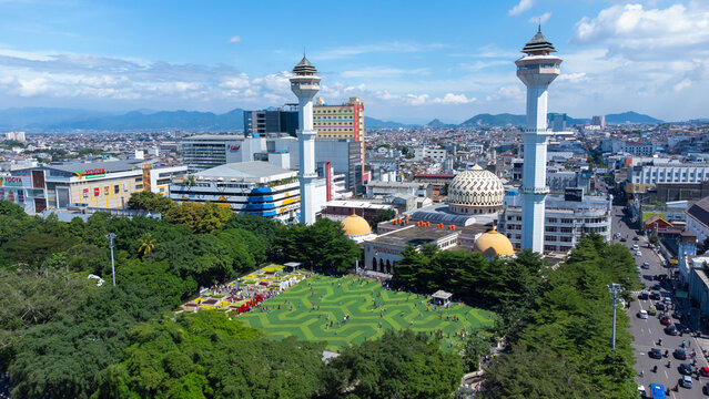 Bandung city view